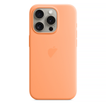 Чохол для iPhone 15 Pro : Silicone Case MagSafe Original – Orange Sorbet Чохол для iPhone 15 Pro : Silicone Case MagSafe Original – Orange Sorbet