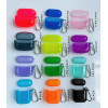Чохол для AirPods 1/2 напівпрозорий Neon Case Ultramarine