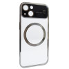 Чохол Large Lens Film with MagSafe для iPhone 13 Silver