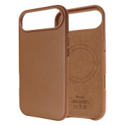 Чохол Leather Case PU with MagSafe (iPhone 17 Air, Saddle Brown)
