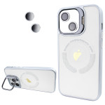 Чохол Logo Case PU Stand Camera (iPhone 13, White)