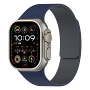 Ремінець Pebbled Magnetic Band (42/44/45/46/49mm) – Midnight Blue+Gray