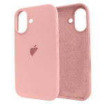 Чохол для iPhone 16 Silicone Case FULL (№12 Pink)