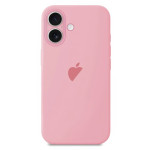 Чохол для iPhone 16 : Silicone Case Full Camera - №6 Light Pink