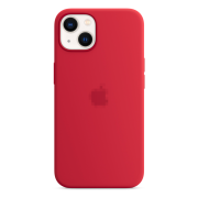 Чохол для iPhone 13 : Silicone Case MagSafe Original – Red