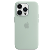 Чохол для iPhone 14 Pro : Silicone Case MagSafe Original – Succulent