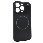 Чохол Nofelet AG Glass Case with MagSafe (iPhone 13 Pro, Black)