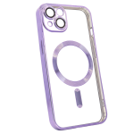 Чохол Shining with MagSafe на iPhone 13 із захисними лінзами на камеру Purple Чохол Shining with MagSafe на iPhone 13 із захисними лінзами на камеру Purple