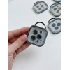 Захисне скло на камеру Metal Classic (iPhone 12 Pro, Dark Green)