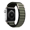Ремінець Alpine Loop на Apple Watch 38mm, 40mm, 41mm, [42mm Series 10/11] - Black-Green