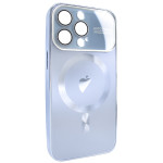 Чохол для iPhone 13 Pro Max матовий NEW PC Slim with MagSafe case із захистом камери Sierra Blue Чохол для iPhone 13 Pro Max матовий NEW PC Slim with MagSafe case із захистом камери Sierra Blue