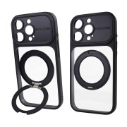 Чохол Nofelet Optic Ring Case (iPhone 15 Pro Max - Black)