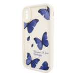 Чохол для iPhone X/XS – Pretty Things "Butterflies – White"