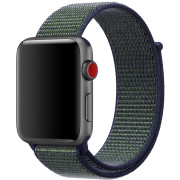 Ремінець для Apple Watch Nylon Loop нейлоновий (38mm, 40mm, 41mm, [42mm Series 10/11], Dark Blue)