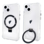 Чохол прозорий для iPhone 14 Armored Ring with MagSafe