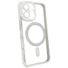 Чохол Diamond Shining Case with MagSafe (iPhone 16, Silver)