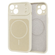 Чохол Dual Tone Silicone MagSafe Case (iPhone 14 – Antique White)