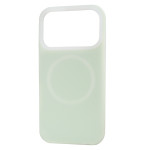 Neon Silicone Case MagSafe (iPhone 17 Pro Max – Mint)