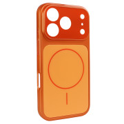 Чохол Nofelet AG Glass Case with MagSafe (iPhone 18 Pro | 17 Pro, Starry Orange)