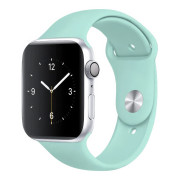 Силіконовий ремінець Silicone Sport Band (38mm, 40mm, 41mm, [42mm Series 10/11], №44 Marine Green, S)