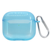 Чохол для AirPods 3 напівпрозорий Neon Case Blue