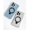 Чохол прозорий для iPhone 14 Plus Armored Ring with MagSafe