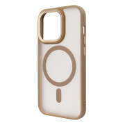 Чохол Nofelet MATT Case with MagSafe (iPhone 13 Pro, Desert Gold)