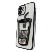 Чохол для iPhone 12 Shining Fruit Cocktail case Black