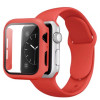 Комплект Silicone Band + Case для Apple Watch (46mm: Series 10/11, Red)