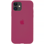Чохол Silicone Case на iPhone 11 FULL (№36 Rose Red)