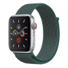 Ремінець для Apple Watch Nylon Loop нейлоновий (42mm, 44mm, 45mm, 46mm, 49mm, Pine Green)