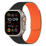 Ремінець Pebbled Magnetic Band (38/40/41/[42mm S11/10]) – Black+Orange