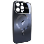 Чохол для iPhone 15 Pro матовий NEW PC Slim with MagSafe case із захистом камери Graphite Чохол для iPhone 15 Pro матовий NEW PC Slim with MagSafe case із захистом камери Graphite