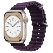 Ремінець для Apple Watch Ocean Band (42mm, 44mm, 45mm, 46mm, 49mm, Deep Purple)