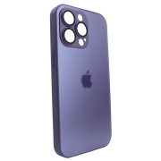 Чохол AG Glass With Magsafe (iPhone 15 Pro, Deep Purple)