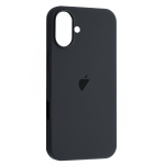Чохол для iPhone 16 Silicone Case FULL (№16 Charcoal Gray)