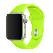 Силіконовий ремінець Silicone Sport Band (42mm, 44mm, 45mm, 46mm, 49mm №66 Neon Green, S)