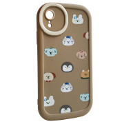 Чохол Paws Case – iPhone XR (Little Friends - Brown)