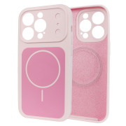 Чохол Dual Tone Silicone MagSafe Case (iPhone 14 Pro – Gray Pink)