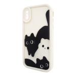 Чохол для iPhone X/XS – Pretty Things "Kitties – White"