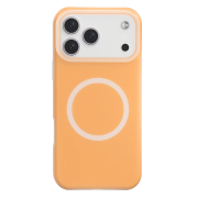 Чохол Neon Silicone Case MagSafe (iPhone 18 Pro Max | 17 Pro Max – Orange)