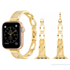 Ремінець для Apple Watch 38mm, 40mm, 41mm, [42mm Series 10/11] - металевий Fashion Lady Band Gold