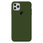 Чохол Silicone Case на iPhone 12 | 12 Pro FULL (№59 Dark Virid)