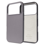 Чохол Leather Case PU with MagSafe (iPhone 17 Pro Max, Dark Gray)