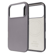 Чохол Leather Case PU with MagSafe (iPhone 17 Pro Max, Dark Gray)