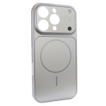Чохол Nofelet AG Glass Case with MagSafe (iPhone 16 Pro Max, Silver) Чохол Nofelet AG Glass Case with MagSafe (iPhone 16 Pro Max, Silver)