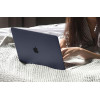 Чохол-накладка для MacBook Air 15" MATT Case (2023-2025) – M2 (A2941), M3 (A3114), M4 (A3241) – Gray