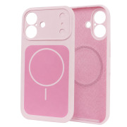 Чохол Dual Tone Silicone MagSafe Case (iPhone 17 – Gray Pink)