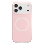 Neon Silicone Case MagSafe (iPhone 17 Pro Max – Light Pink)