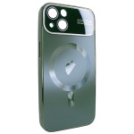 Чохол для iPhone 14 матовий NEW PC Slim with MagSafe case із захистом камери Dark Green Чохол для iPhone 14 матовий NEW PC Slim with MagSafe case із захистом камери Dark Green